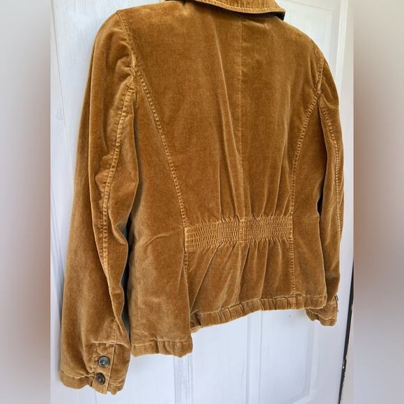 Ann Taylor LOFT Velvet Quilted Jacket | Size L - Picture 4 of 7